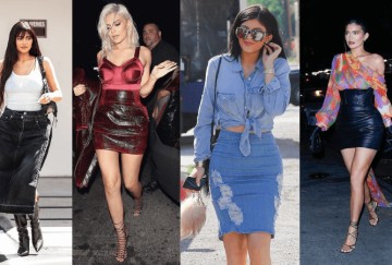 Kylie Jenner Outfits with Skirt That Are Easy to Copy