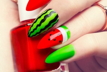 Watermelon Nail Designs That Will Make Your Nails Look Juicy