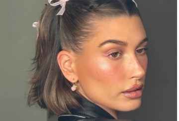 Get Inspired by Hailey Bieber's Latest Feminine Bow Tattoo