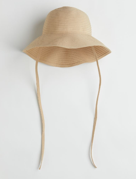 H & M Tie Detail Sun Hat