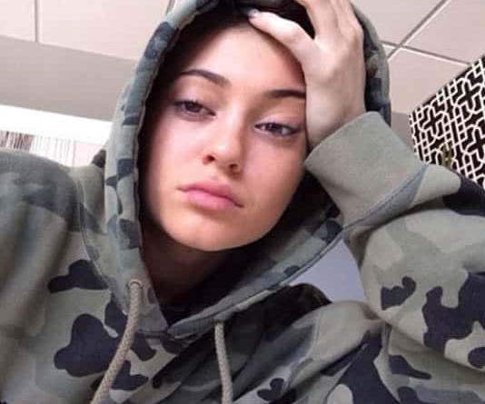 Tired Kylie Selfie