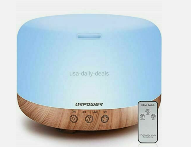 UPOWER 1000ml Ultrasonic Essential Oil Diffuser