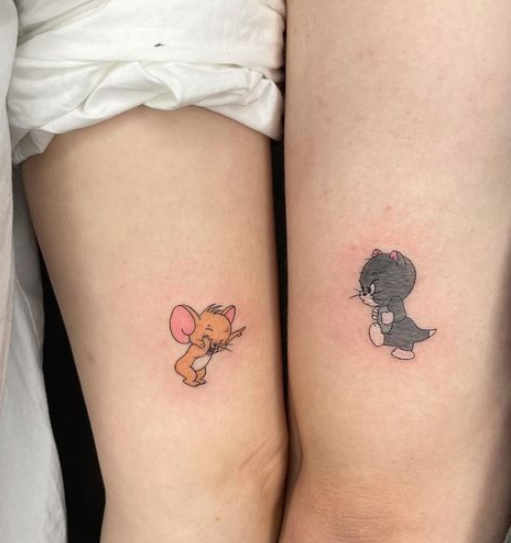 Tom and Jerry Tattoo