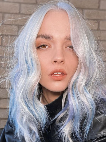 Icy Blonde Hair Color