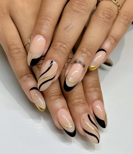 Gold Touch Nails