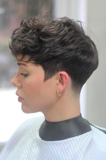 Curly Tapered Hair