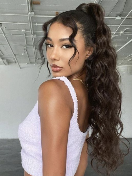 Curly High Ponytail